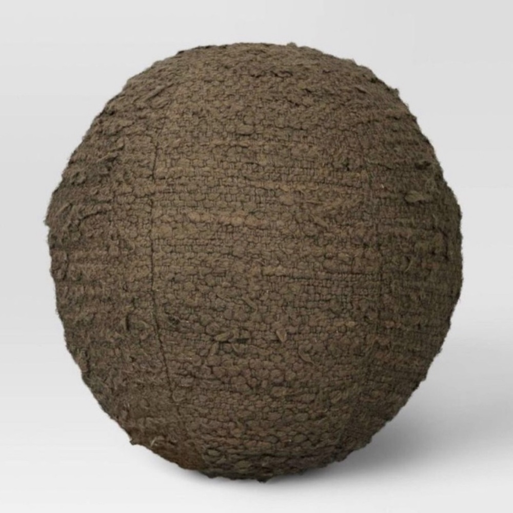 Boucle Sphere Throw Pillow Green 11” - Threshold Target